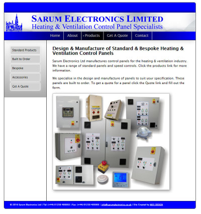 previous sarum homepage