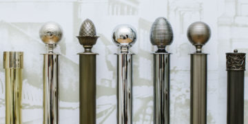 hunter & hyland curtain poles