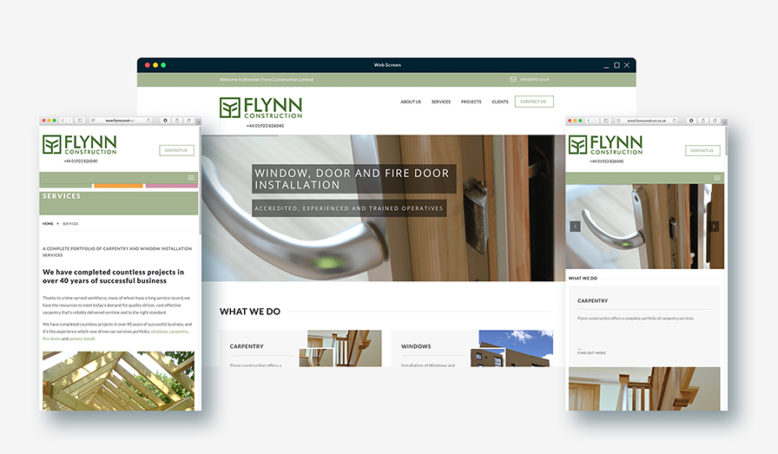 Flynn Construction Website