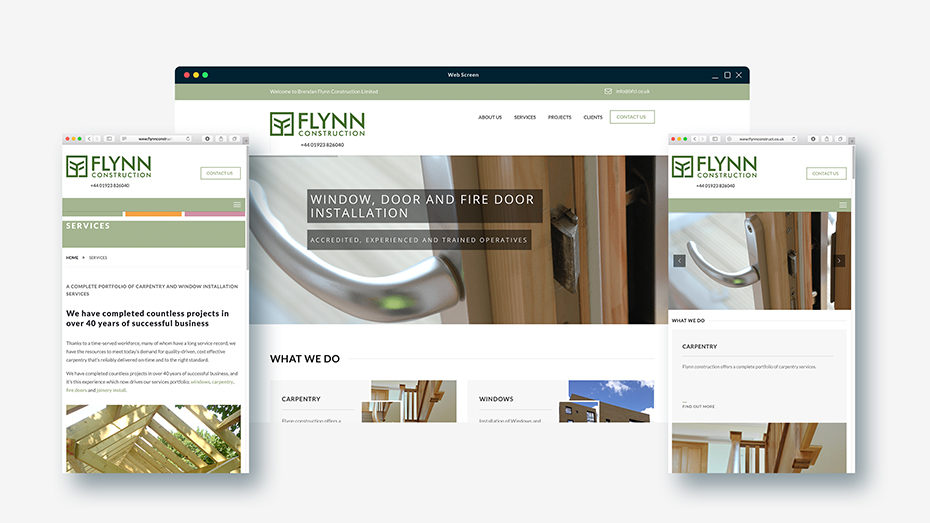 Flynn Construction Website