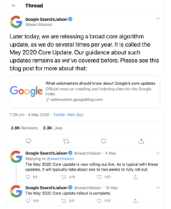 Google Penguin update